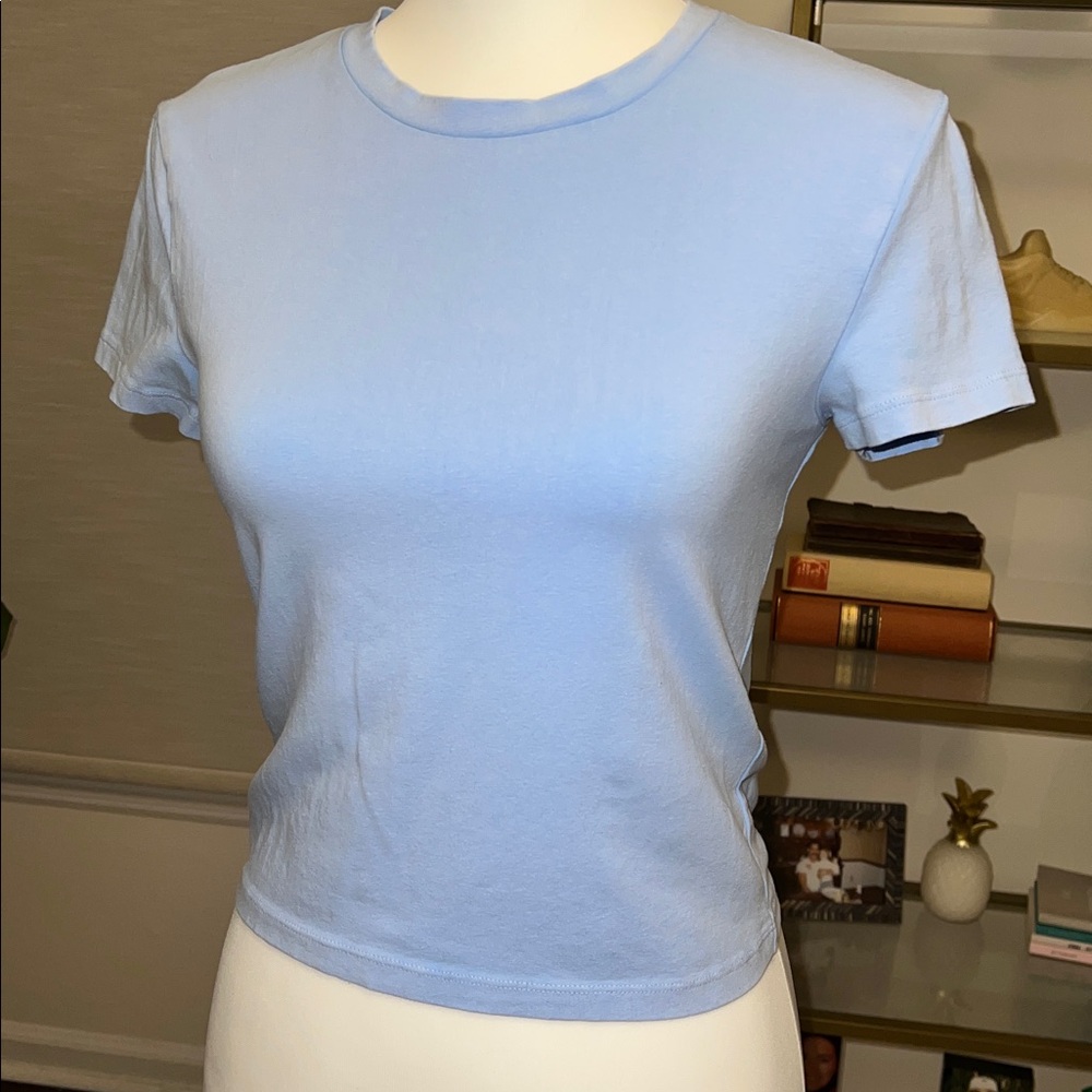 Baby Blue Baby Tee